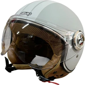 Açık Kask Çenesiz Mat Gri Starlıght
