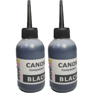 Canon E404 E414 E464 E474 E484 Kartuş Mürekkep Dolum Seti Pg 46 2x100 ml Siyah