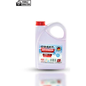 OSSER Antifriz 3 LT Kırmızı -42 Derece