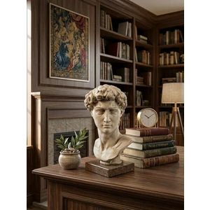 Michelangelo - David Büst Heykeli