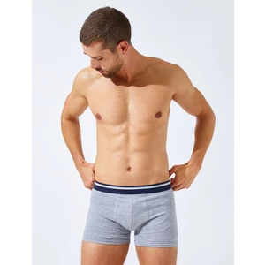 Pamuklu 3'lü Basic Boxer Set