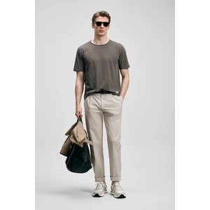 Junya Erkek Basic Tişört Vizon
