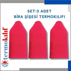 Bira Şişesi Termokılıfı -3'lü Set