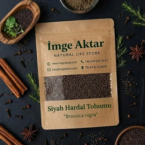 İmge Aktar Siyah Hardal Tohumu 100g