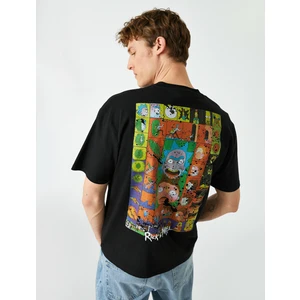 Rick and Morty Oversize Tişört Lisanslı Baskılı