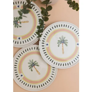 The Mia Italian Summer Servis Tabağı 6lı Set 26 cm