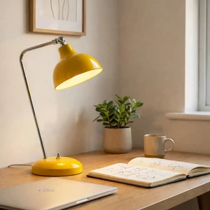 Skara Modern Masa Lambası Hardal Sarı