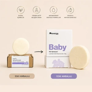 Baboon Baby Katı Şampuan | Kuru Ve Normal Saçlar