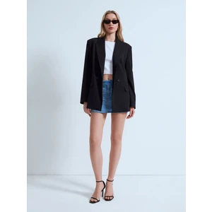 60801 Blazer Ceket-Siyah