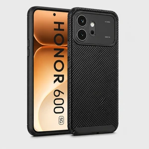 Huawei Honor 600 Kılıf Karbon Silikon Case