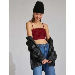 İnce Askılı Crop Top