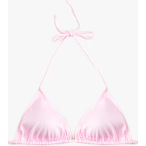 Boyundan Bağlamalı Üçgen Bikini Üstü