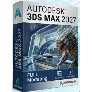 3DS MAX 2027 (Windows Pc) - 1 Pc 2 Yıl Serial + Product Key