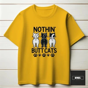 Etex Design Buttcats T-Shırt