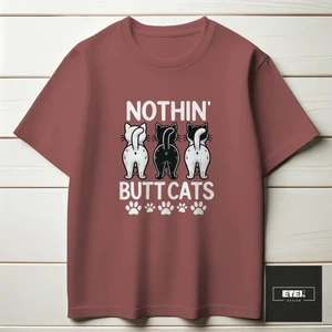 Etex Design Buttcats T-Shırt
