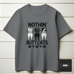 Etex Design Buttcats T-Shırt