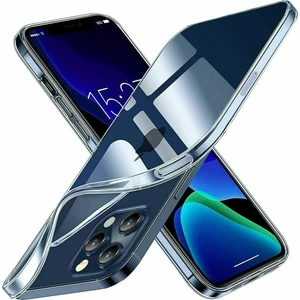Mey Ithalat®   iPhone 15 Pro Kılıf Lüx Şeffaf Silikon