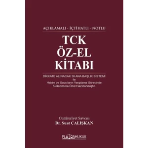 Platon Hukuk Tck Öz-El Kitabı