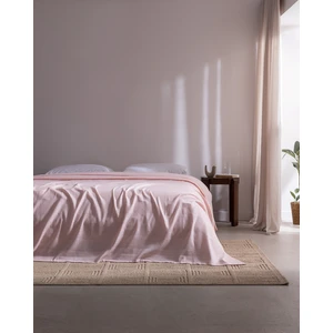 Madame Coco Mathilda King Size Pamuklu Ecocell Düz Pike - Pudra