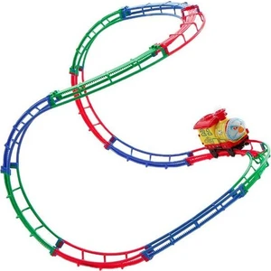 Oyuncak Kutuda Işıklı Tren Seti (37 Parça)
