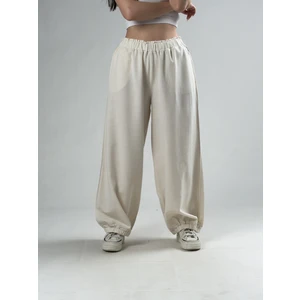 Bej Kadın Oversize Pantolon COC3174
