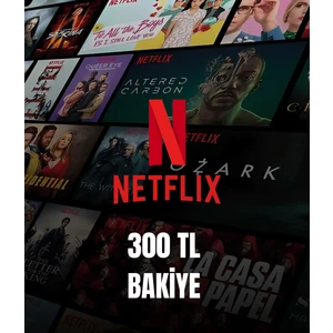 Netflix Hediye Kart 300 Tl