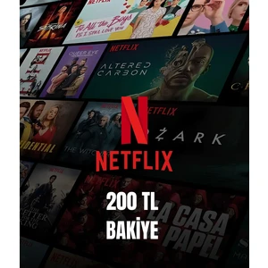 Netflix Hediye Kart 200 Tl