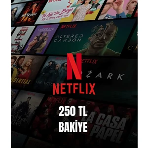 Netflix Hediye Kart 250 Tl