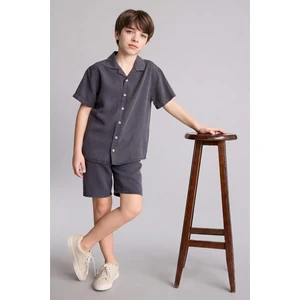 Regular Fit Basic Şort Erkek Çocuk H5137A826SM