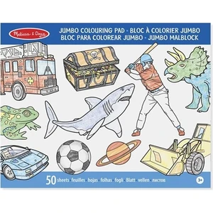 Melissa & Doug Dev Boyama Kitabı- Mavi