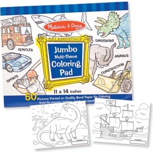 Melissa & Doug Dev Boyama Kitabı- Mavi