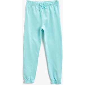 Basic Fiyonklu Jogger Eşofman Altı Pamuklu
