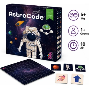 Zet Zeka ASTROCODE Kodlama Oyunu 5+ Yaş 1+ Oyuncu