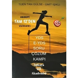 Ankara Dil Akademisi Ümit Işıklı YDS/EYDS Soru Çözüm Kampı Kitabı Üniversite Hazırlık İçin 266 Sayfa Türkçe