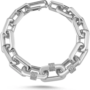 Merano Design Dextera Rhodium Bileklik