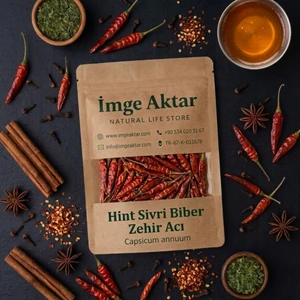 İmge Aktar Hint Atom Acı Sivri Biber 50 gr