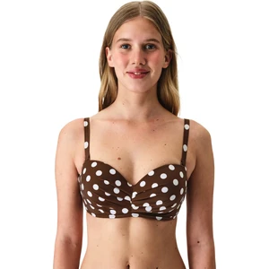 Puantiyeli Dot Lotus Bikini Üstü