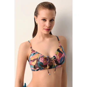 Leaf Balenli Bralet Bikini Üst