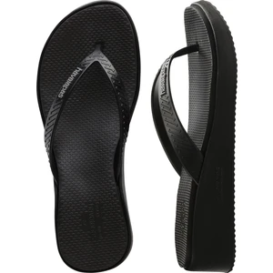 Slim High Platform Siyah Kadın Terlik 35