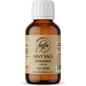 Şifa Bahçesi Hint Yağı (Hekzansız) 50 ml