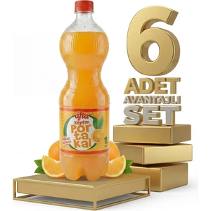 Keyfim Portakallı Gazoz 6x1 Lt
