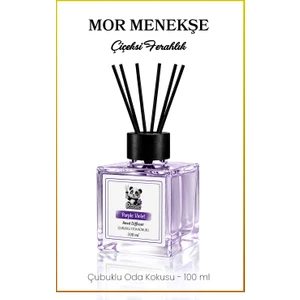 Rosıe Purple Violet Reed Diffuser Çubuklu Oda Kokusu 100 ml