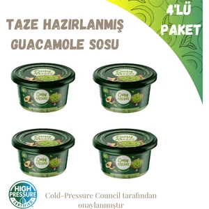 Only Fresh Guacamole Sosu 800gr 4lü Paket