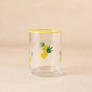 Pineapple Meşrubat Bardağı 420 ml Sarı