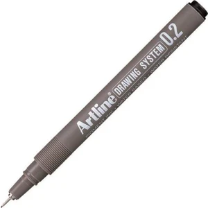 Artlıne 0.2 mm Siyah Çizim Kalemi Drawıng System 232