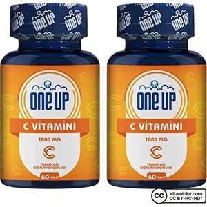 One Up C Vitamini 1000 Mg 60 Tablet 2 Adet