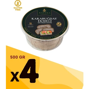 Glutensiz Karabuğday Ekmeği 500G x4 ADET