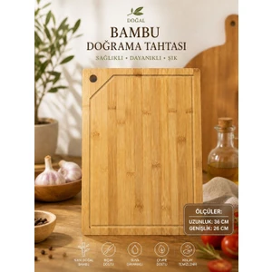 Bambu Kesme Tahtası 36X26