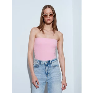 20659 Bandeau Top-Toz Pembe