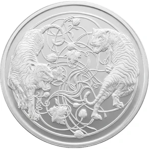 Kaplan Gümüş Sikke Coin
